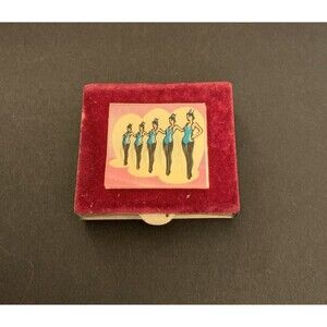 Matchbox Can Can Dancing Girls Lenticular Image 60's Club Collectable Matchbook